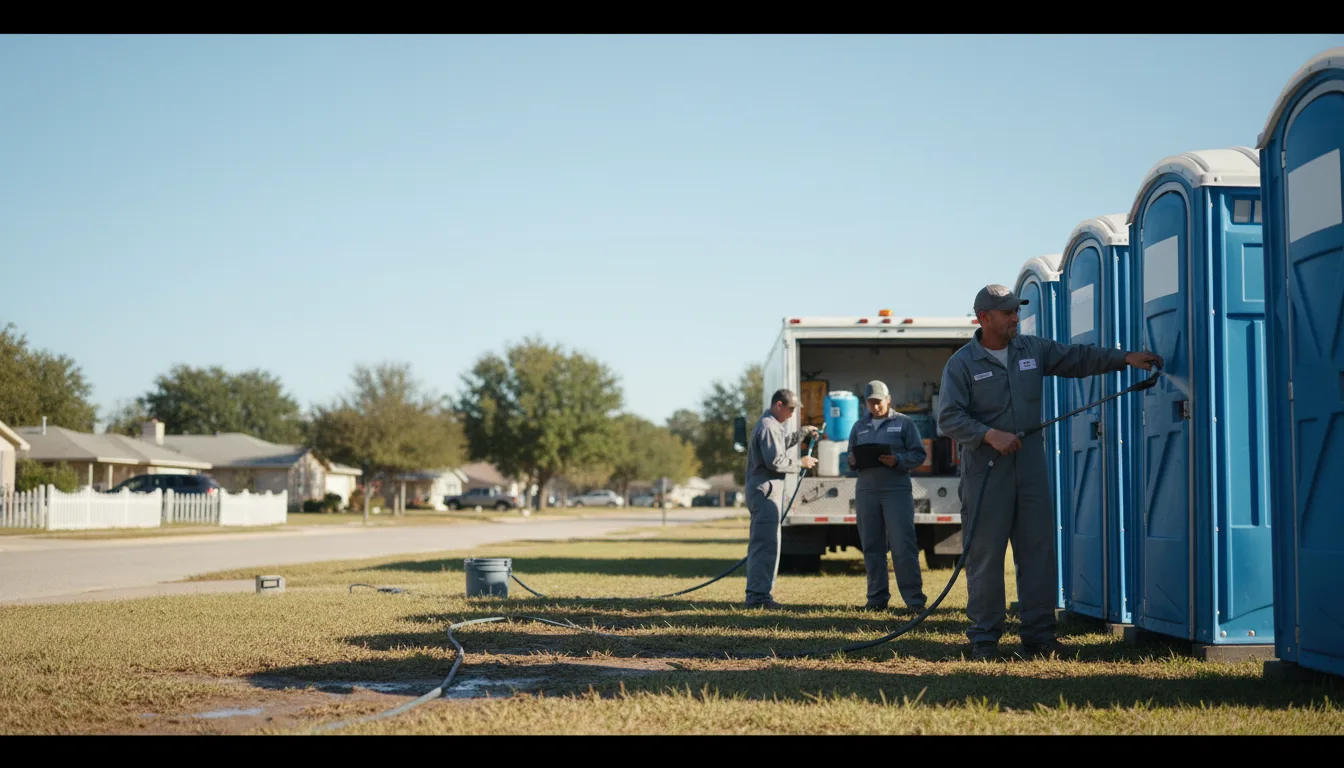 Long-Term Portable Toilet Rental in Downing, WI near me